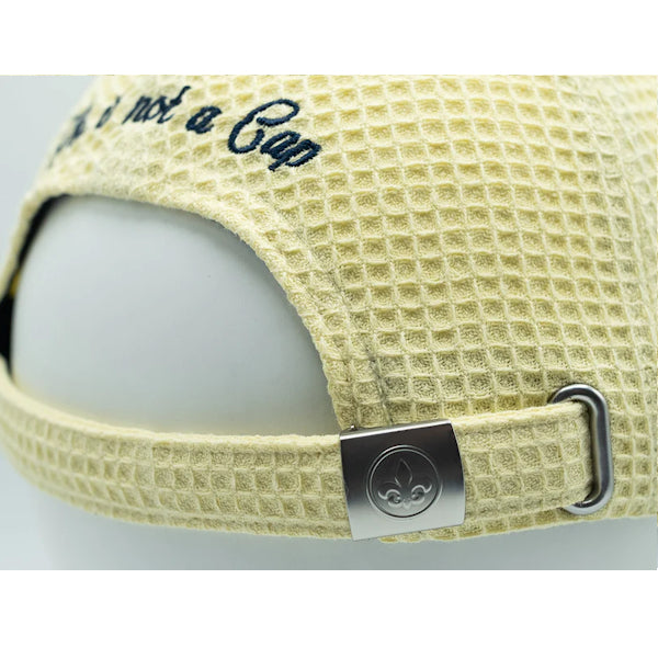 LXH Casquette « Héritage » Coton Gaufré Pop Jaune Citron