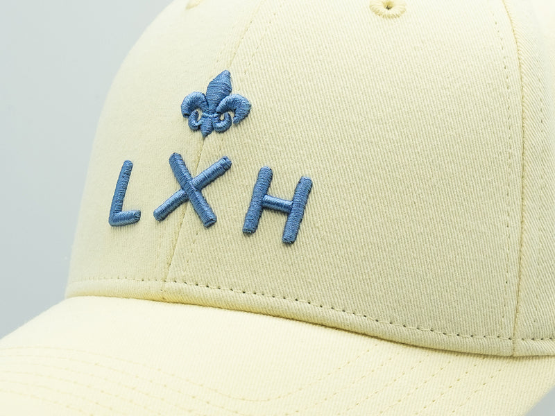 LXH Casquette « Héritage » Coton Pop Jaune Citron