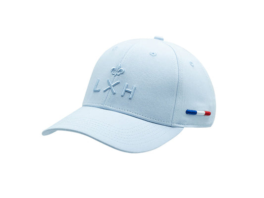 LXH Casquette « Héritage » Coton Ton sur Ton Bleu Ciel