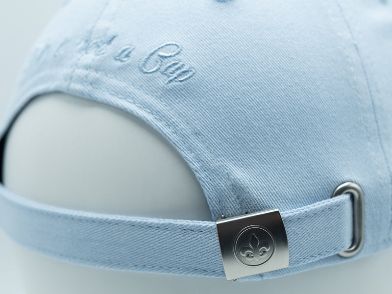LXH Casquette « Héritage » Coton Ton sur Ton Bleu Ciel