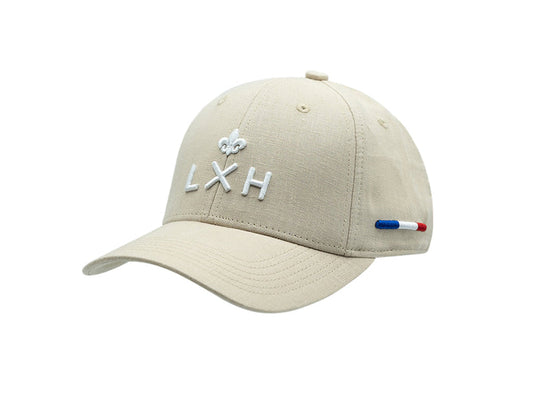LXH Casquette « Héritage » Lin Beige