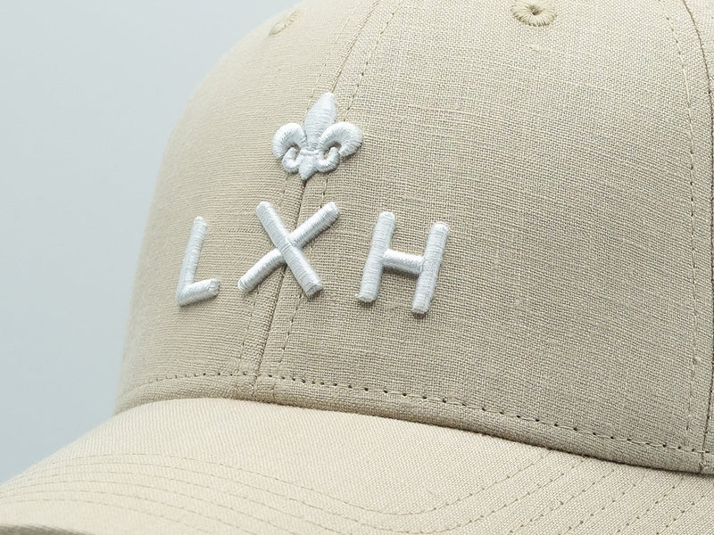 LXH Casquette « Héritage » Lin Beige