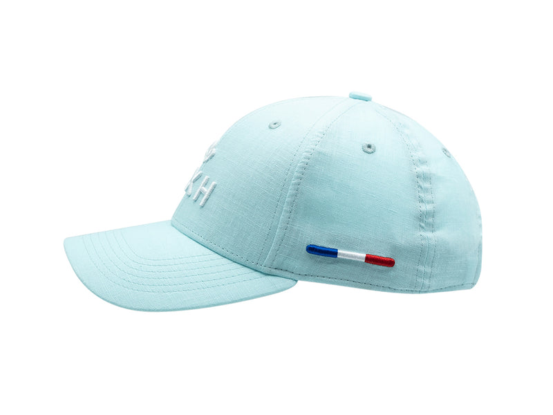 LXH Casquette « Héritage » Lin Cyan