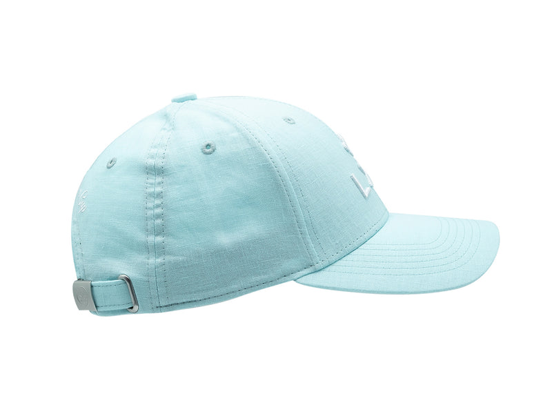 LXH Casquette « Héritage » Lin Cyan