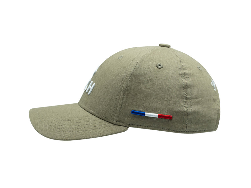 LXH Casquette « Héritage » Lin Vert Olive