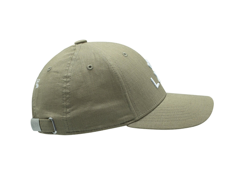 LXH Casquette « Héritage » Lin Vert Olive