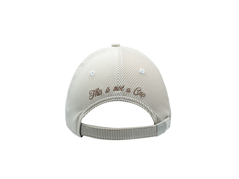LXH Casquette « Héritage » Rayée Ton sur Ton Beige