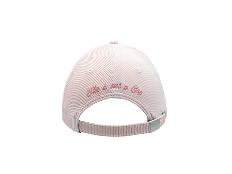 LXH Casquette « Héritage » Rayée Ton sur Ton Rose