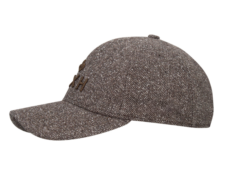 LXH Casquette « Héritage » Ton sur Ton Chevron Abstrait Marron