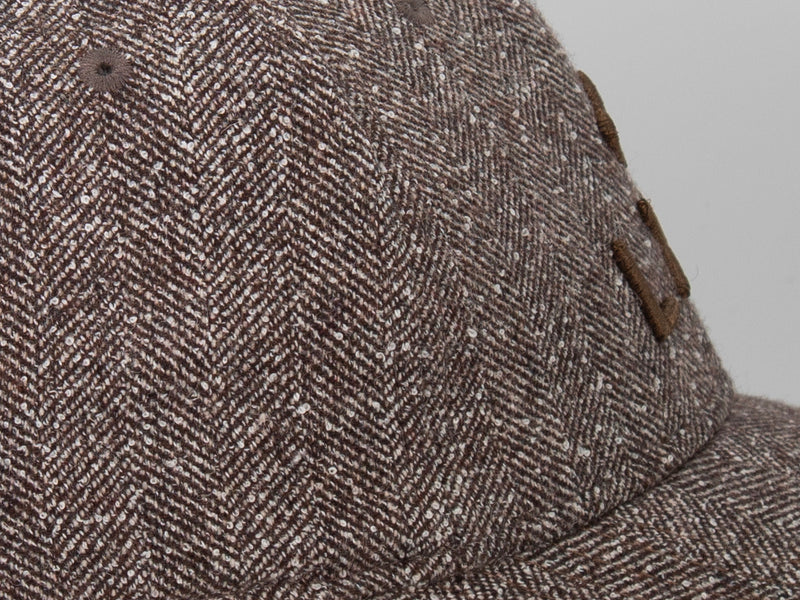 LXH Casquette « Héritage » Ton sur Ton Chevron Abstrait Marron