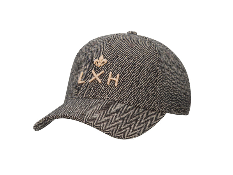 LXH Casquette « Héritage » Ton sur Ton Chevron Beige