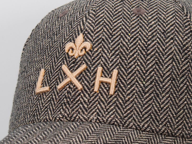 LXH Casquette « Héritage » Ton sur Ton Chevron Beige