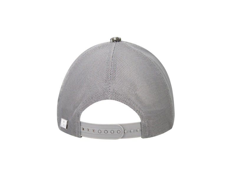 LXH Casquette « Évasion » Bi-Matière Chevron / Feutrine Gris Kaki