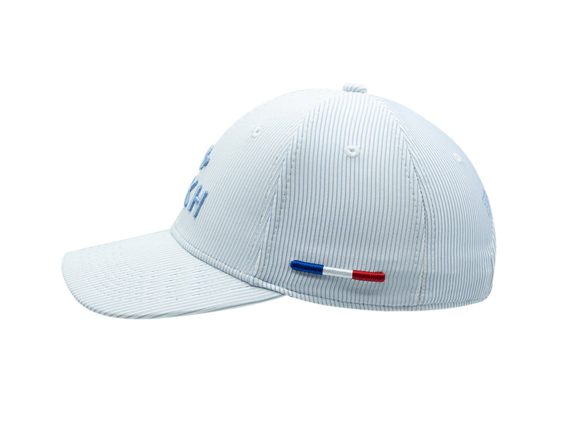 LXH Casquette « Héritage » Rayée Ton sur Ton Bleu