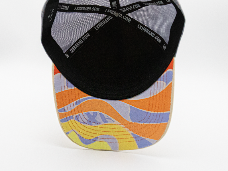 LXH Casquette Shades Wavy Beige / Lilas