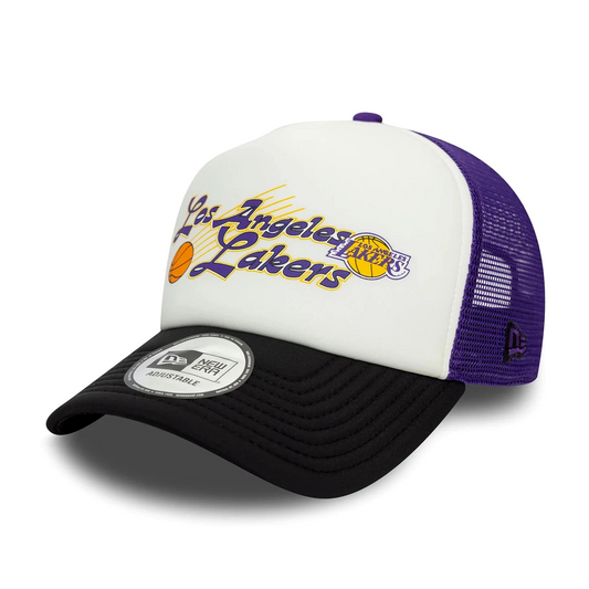 NEW ERA LA Lakers NBA Graphic Purple 9FORTY E-Frame