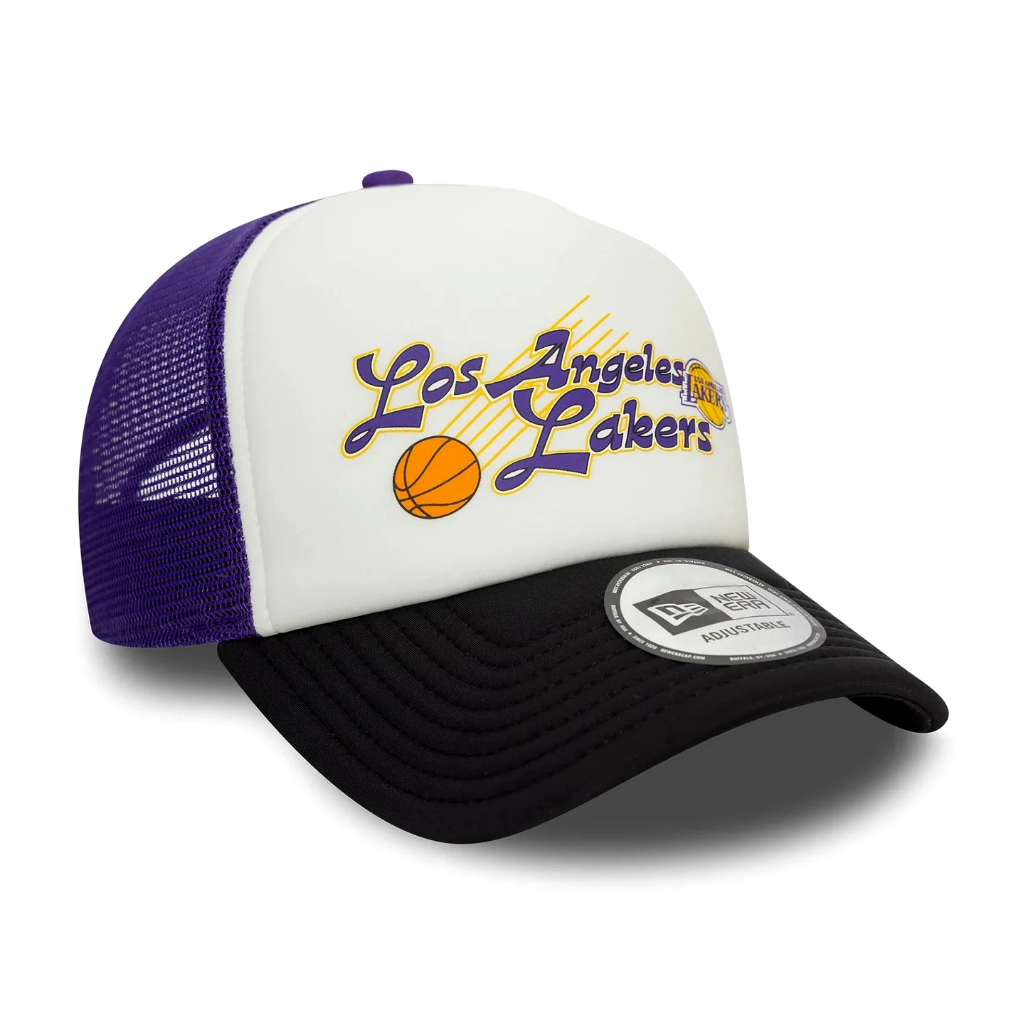 NEW ERA LA Lakers NBA Graphic Purple 9FORTY E-Frame