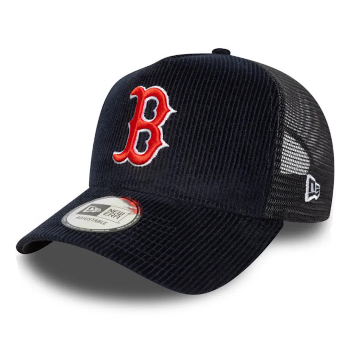 New Era Boston Red Sox Cord Navy A-Frame