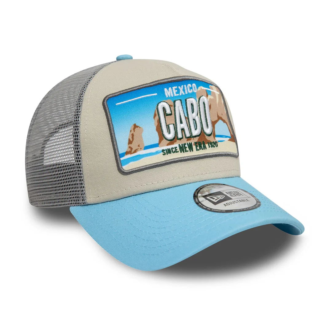 New Era Cabo Mexico License Plate Cream 9FORTY