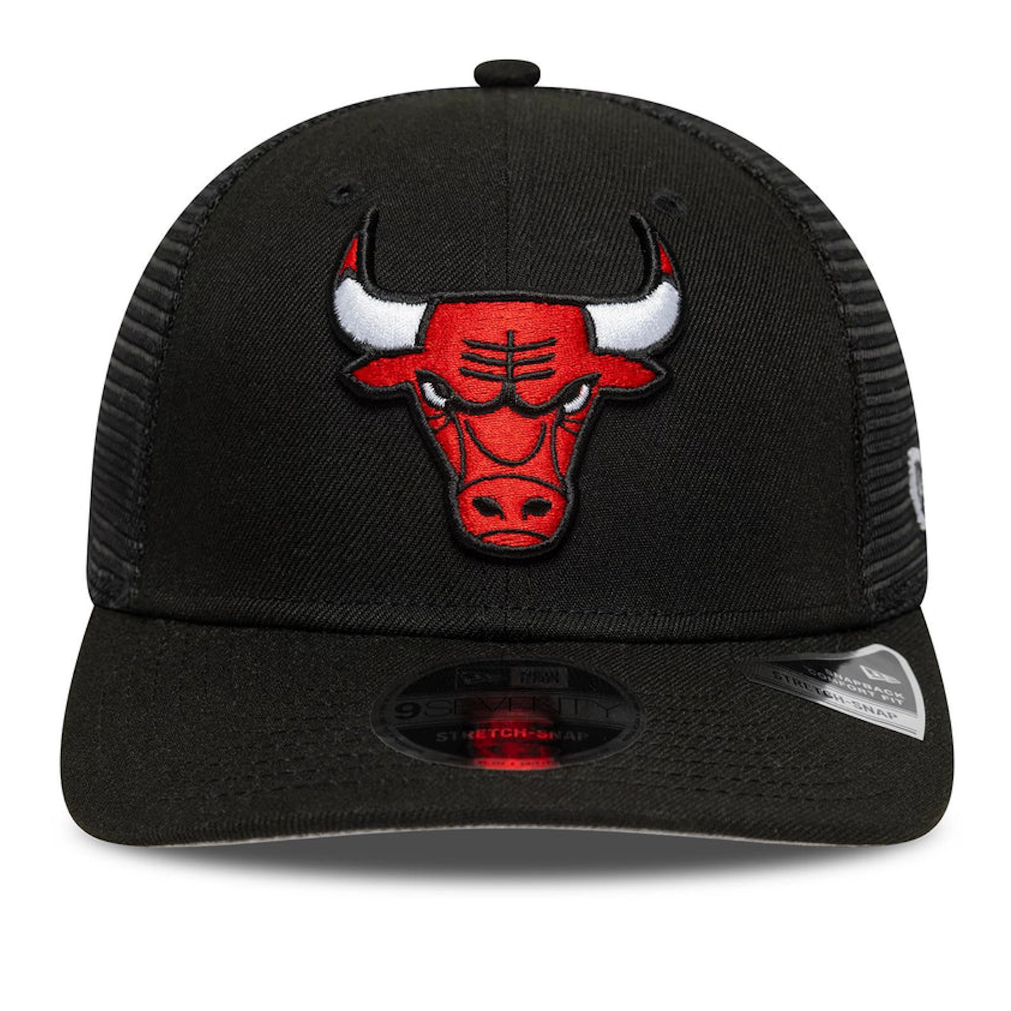 New Era Chicago Bulls NBA Official Team Colour Noir 9SEVENTY Stretch Snap