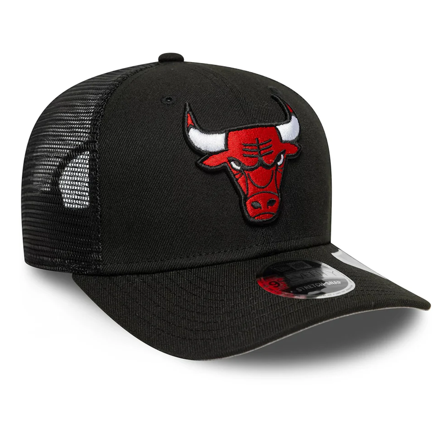 New Era Chicago Bulls NBA Official Team Colour Noir 9SEVENTY Stretch Snap