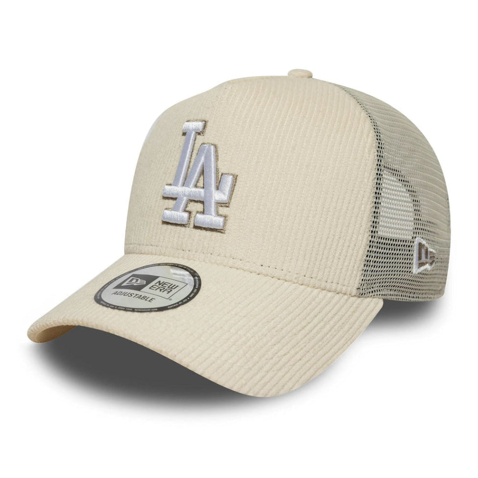 New Era LA Dodgers MLB Cord Cream 9FORTY A-Frame
