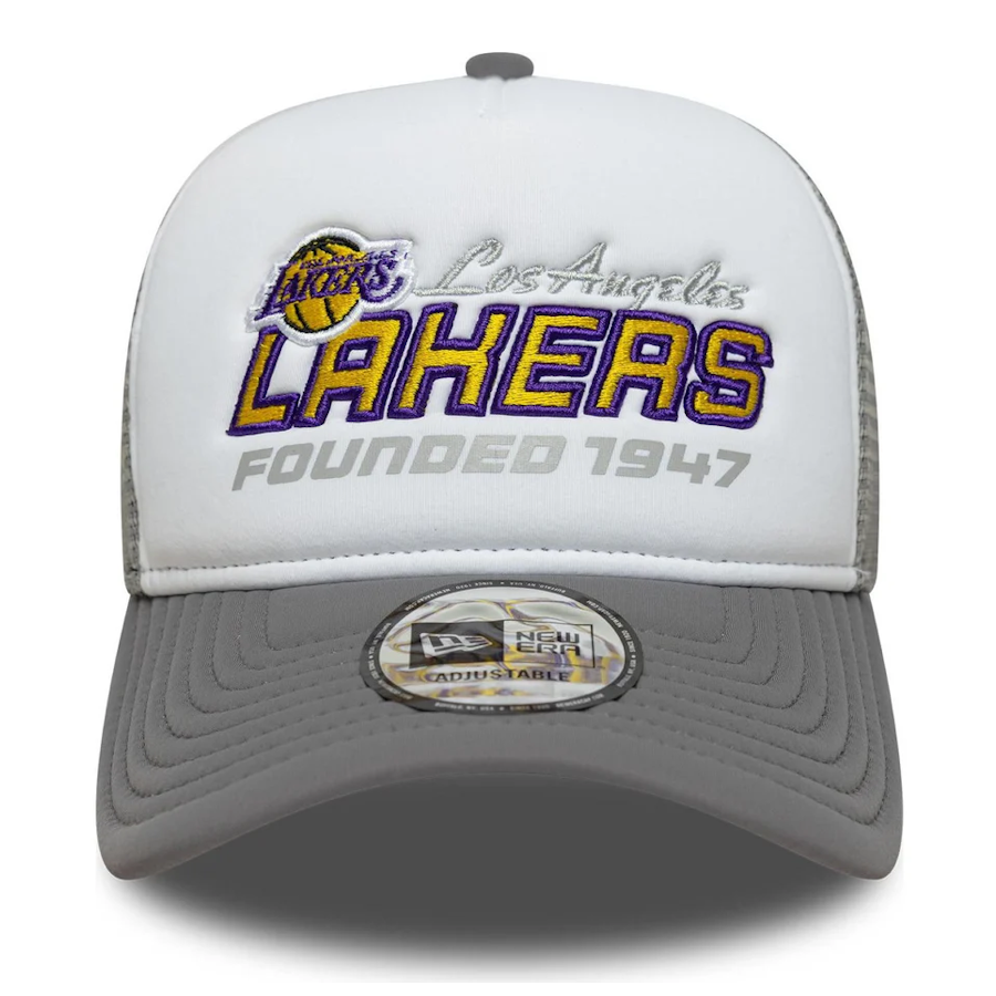 New Era Los Angeles Lakers Grey 9FORTY Foam