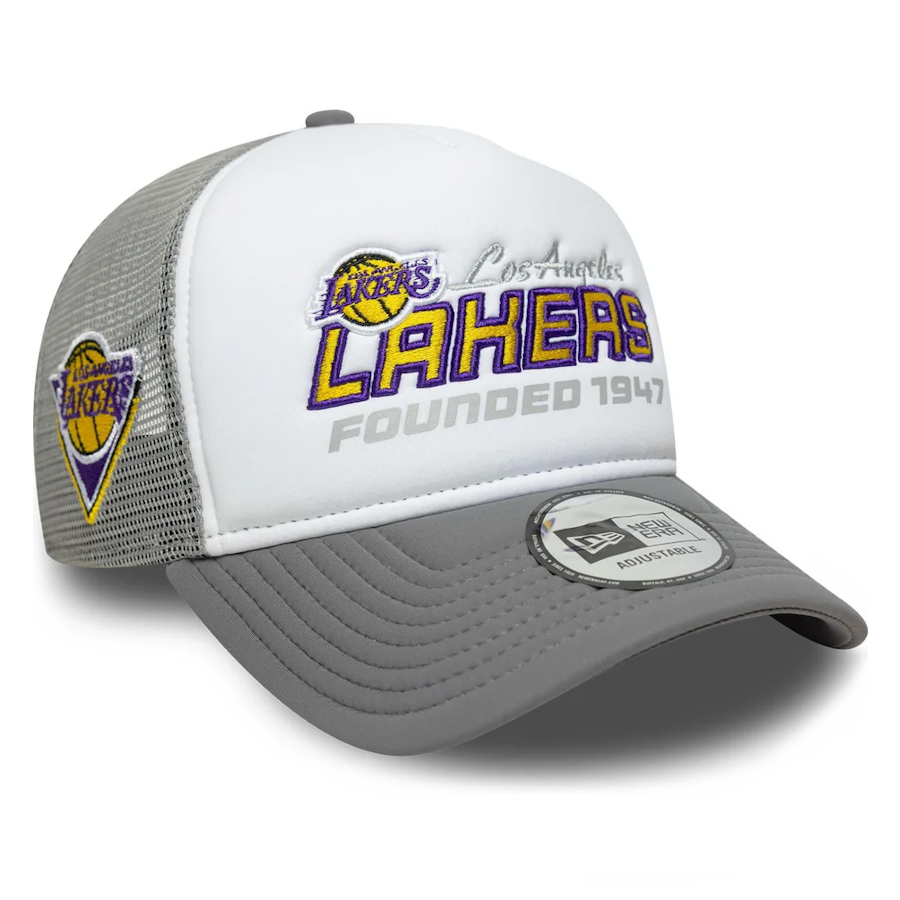New Era Los Angeles Lakers Grey 9FORTY Foam