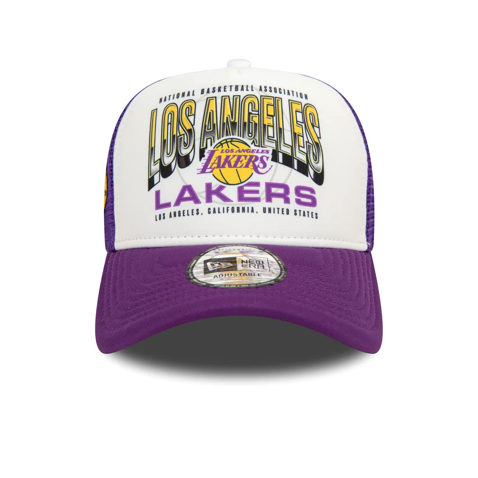 New Era Los Angeles Lakers NBA Team Purple 9FORTY A-Frame