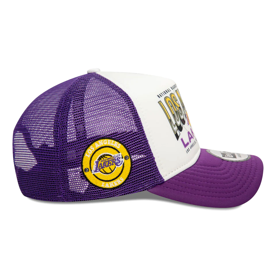 New Era Los Angeles Lakers NBA Team Purple 9FORTY A-Frame