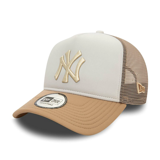 New Era New York Yankees World Series Beige 9FORTY E-Frame