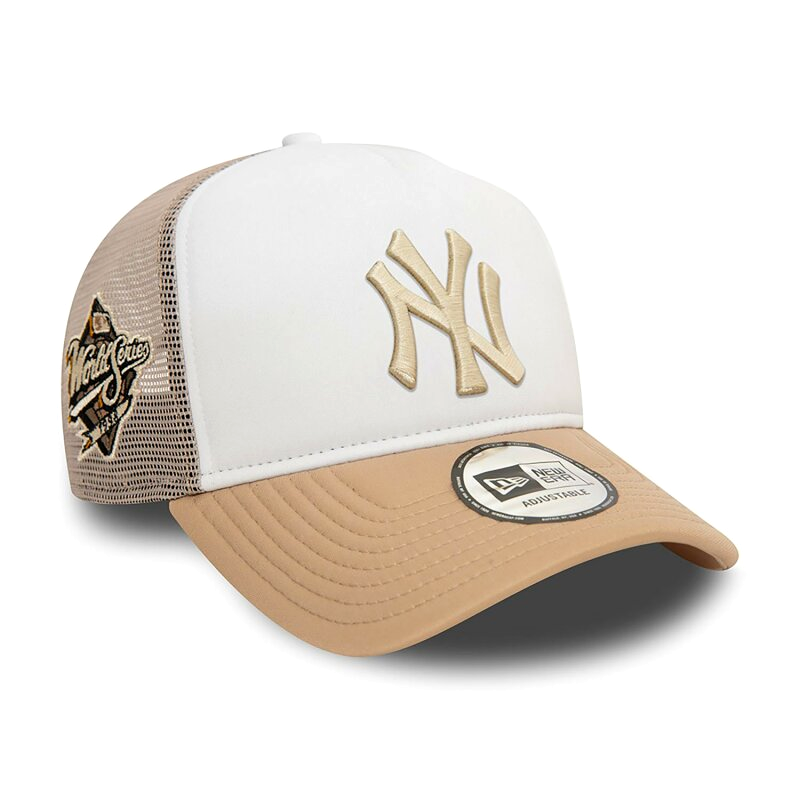 New Era New York Yankees World Series Beige 9FORTY E-Frame