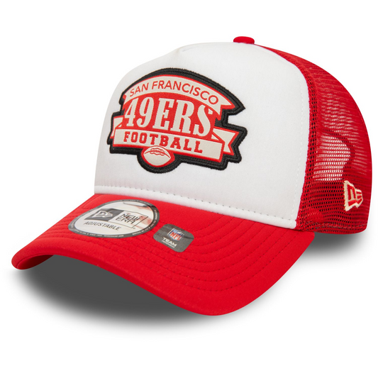 New Era San Francisco 49ers A-Frame FOAM Red White