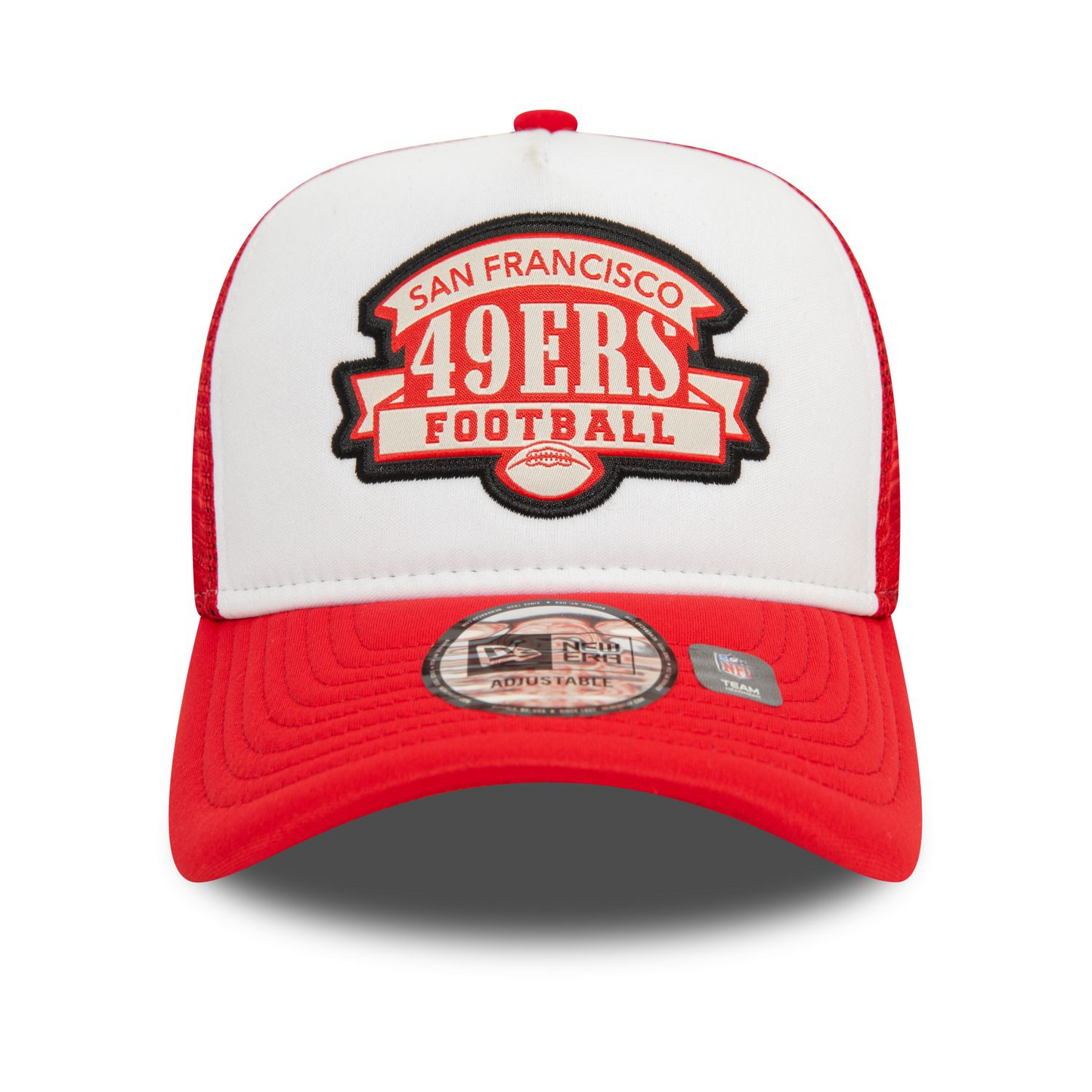 New Era San Francisco 49ers A-Frame FOAM Red White