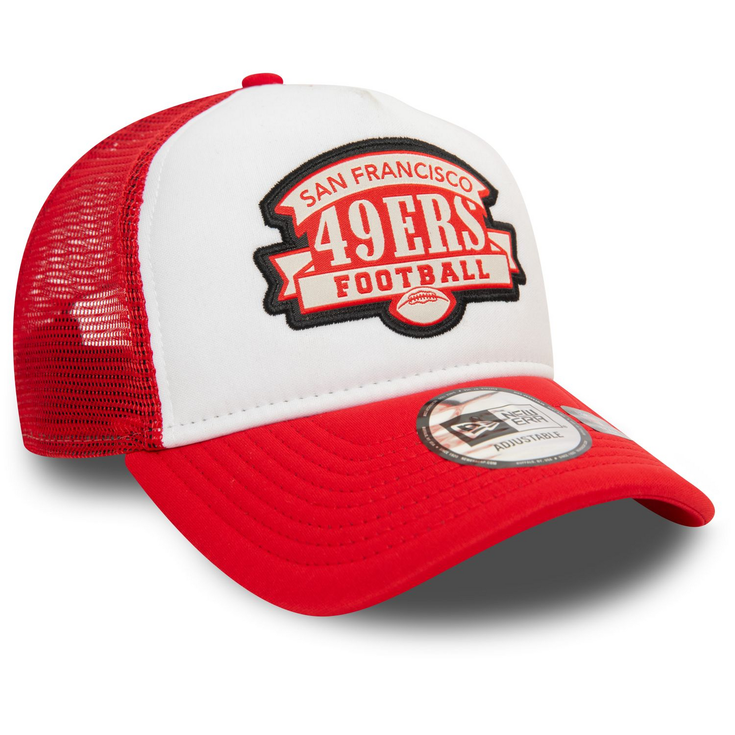 New Era San Francisco 49ers A-Frame FOAM Red White