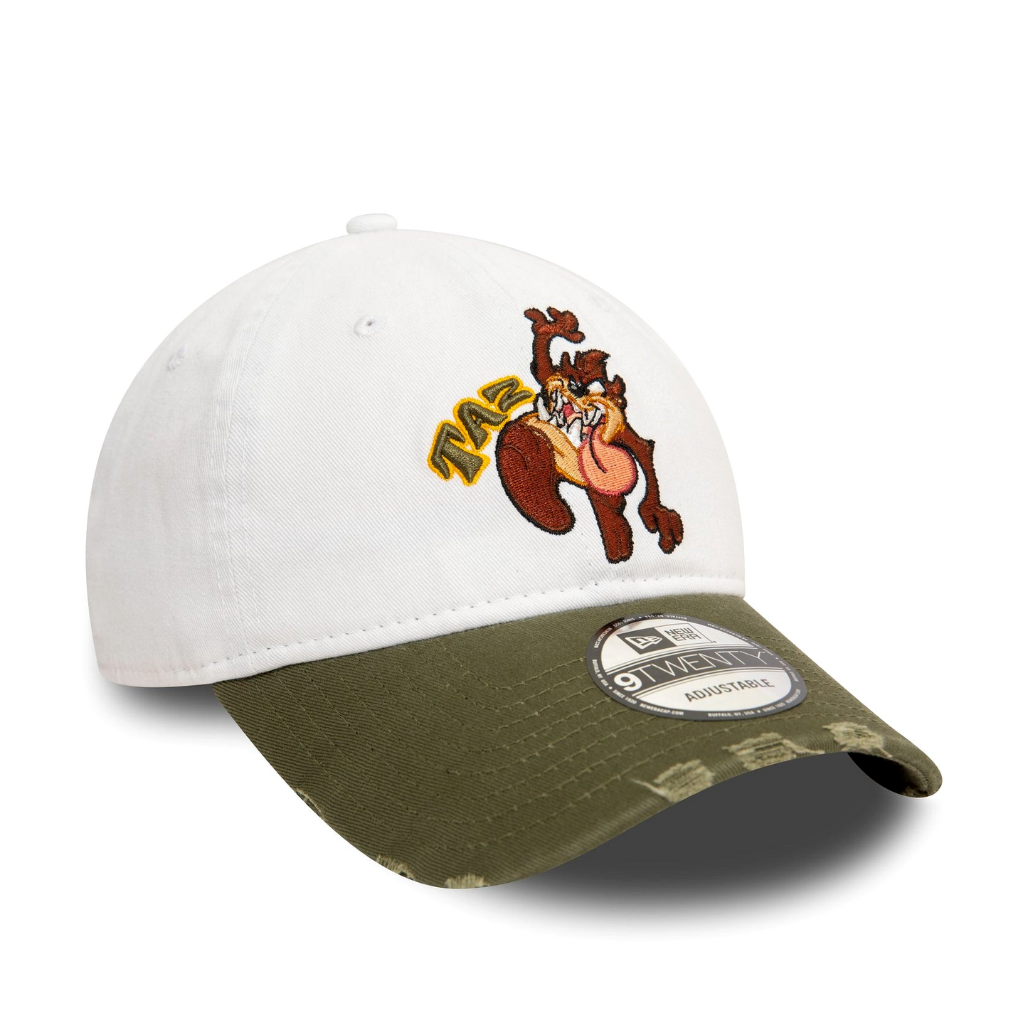 New Era Taz Distressed White