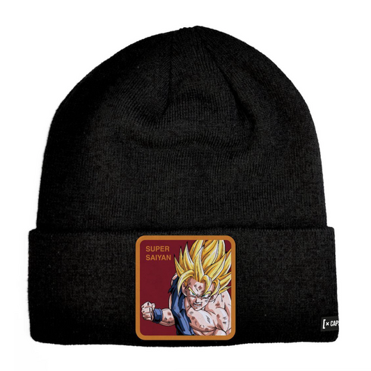 CapsLab Super Saiyan Dragon Ball Bonnet - Noir