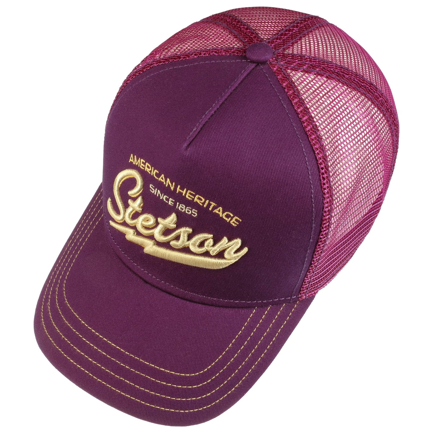 Stetson Casquette Since 1865 Violet