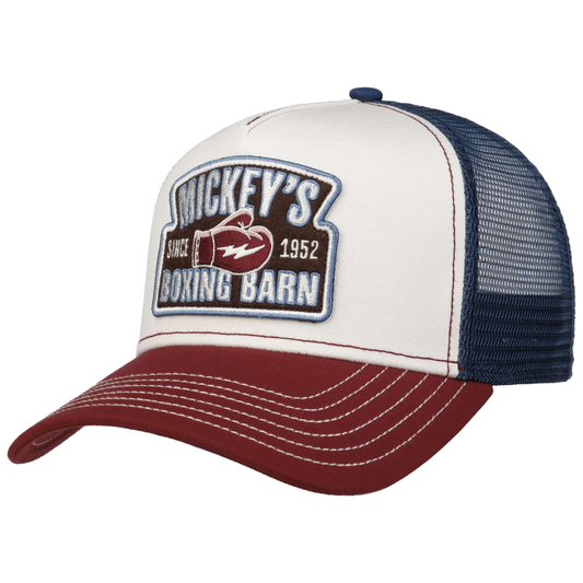 Stetson Casquette Mickey's Boxing Barn Blue White