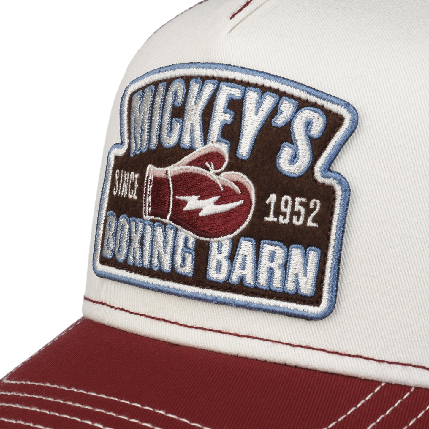 Stetson Casquette Mickey's Boxing Barn Blue White