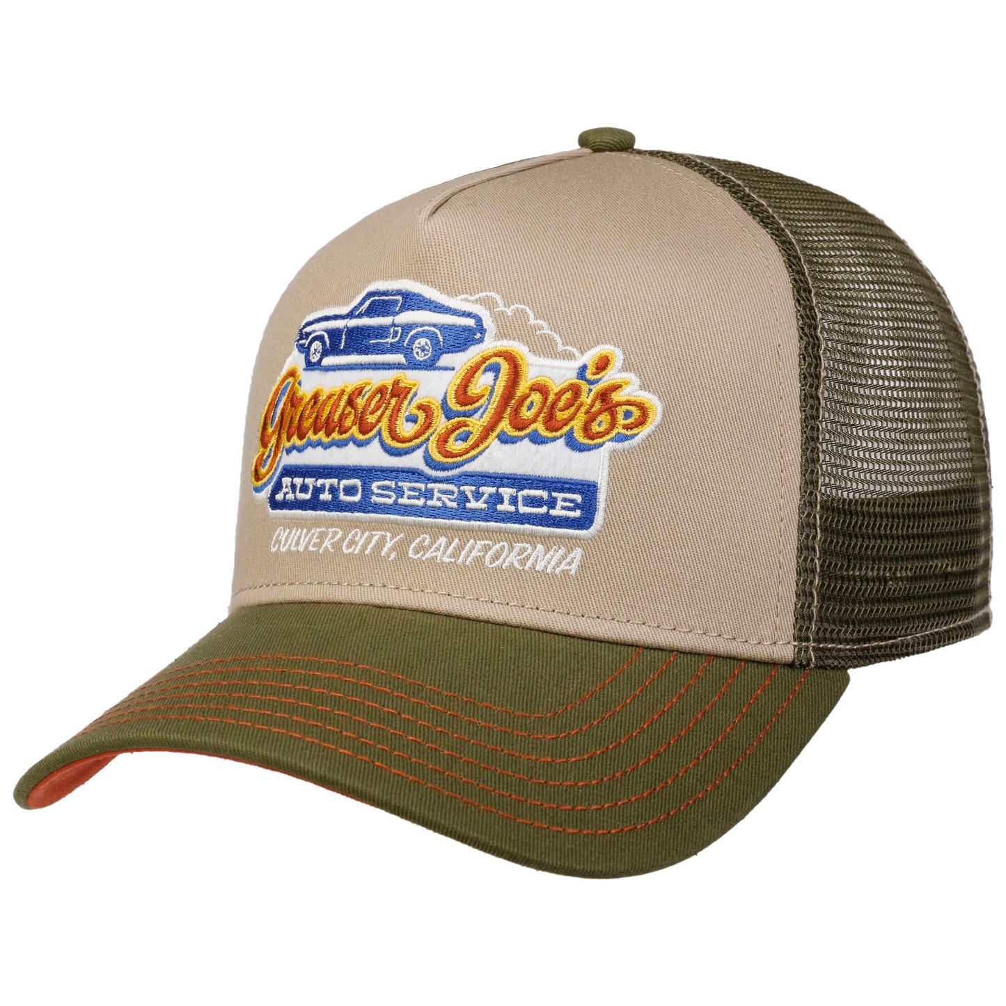 Stetson Casquette Trucker Greaser Joe's Olive