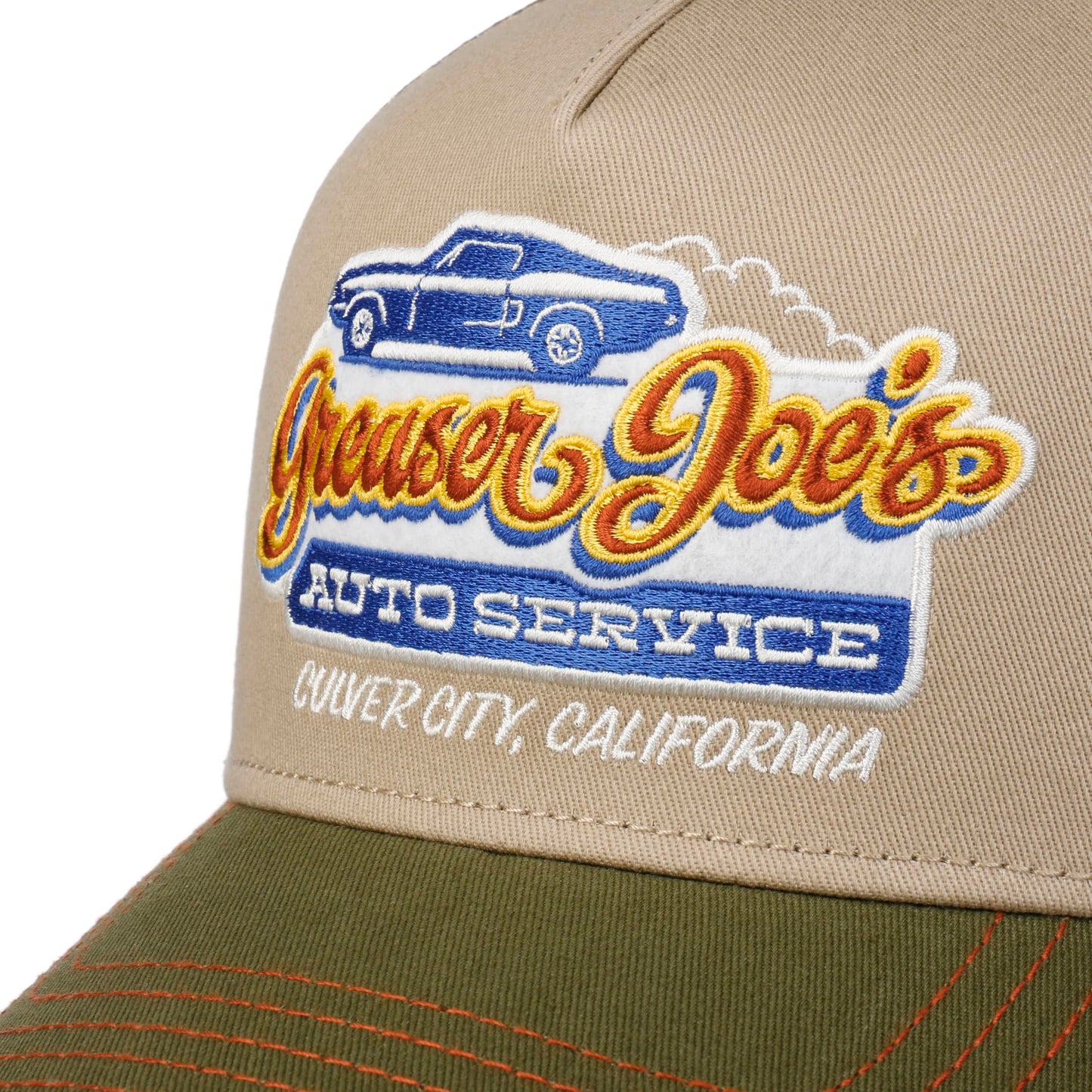 Stetson Casquette Trucker Greaser Joe's Olive