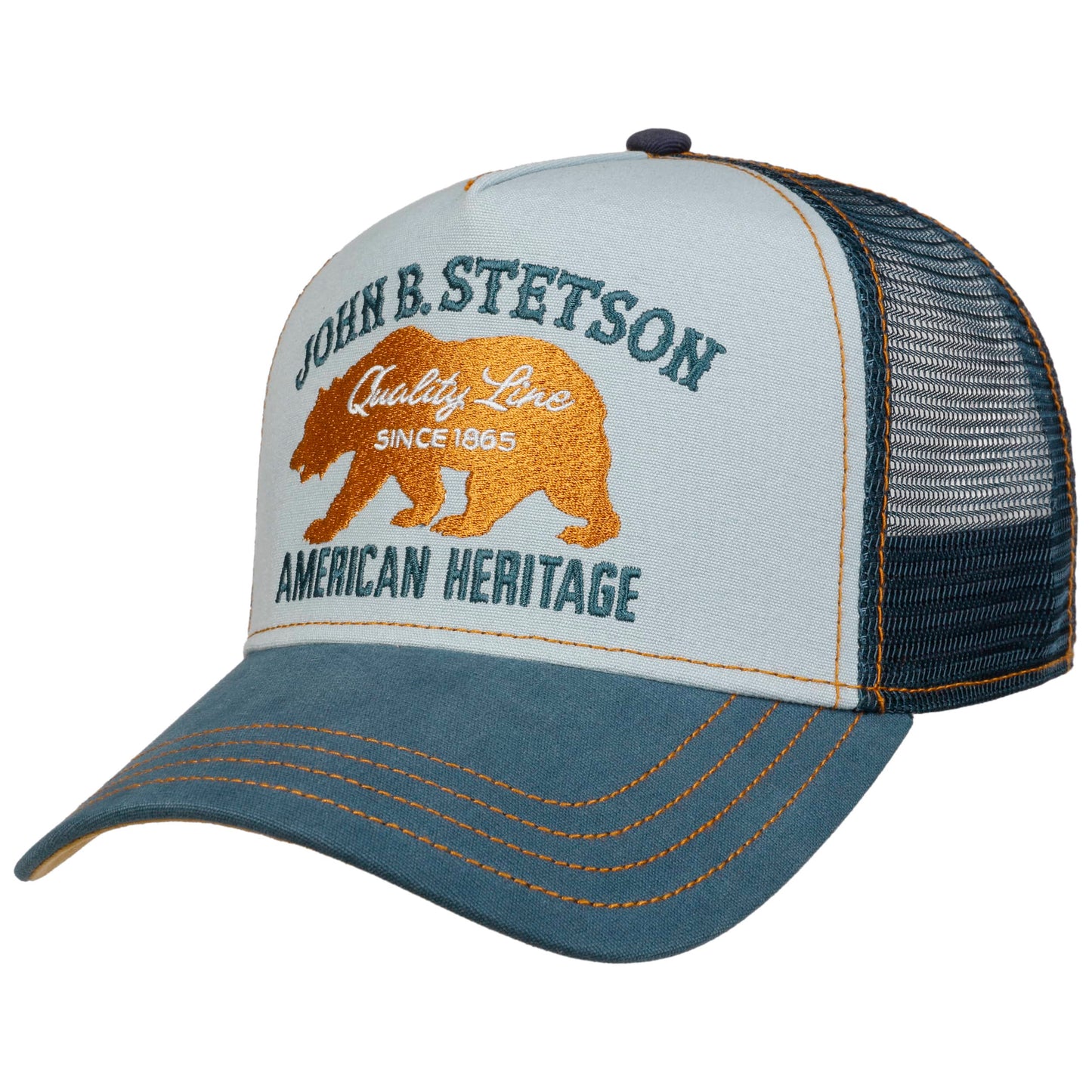 Stetson Casquette JBS-Bear Bleu