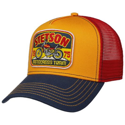 Stetson Casquette Motor Cross Team Orange Red