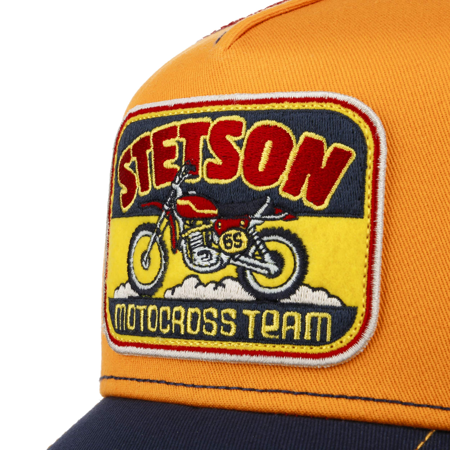 Stetson Casquette Motor Cross Team Orange Red