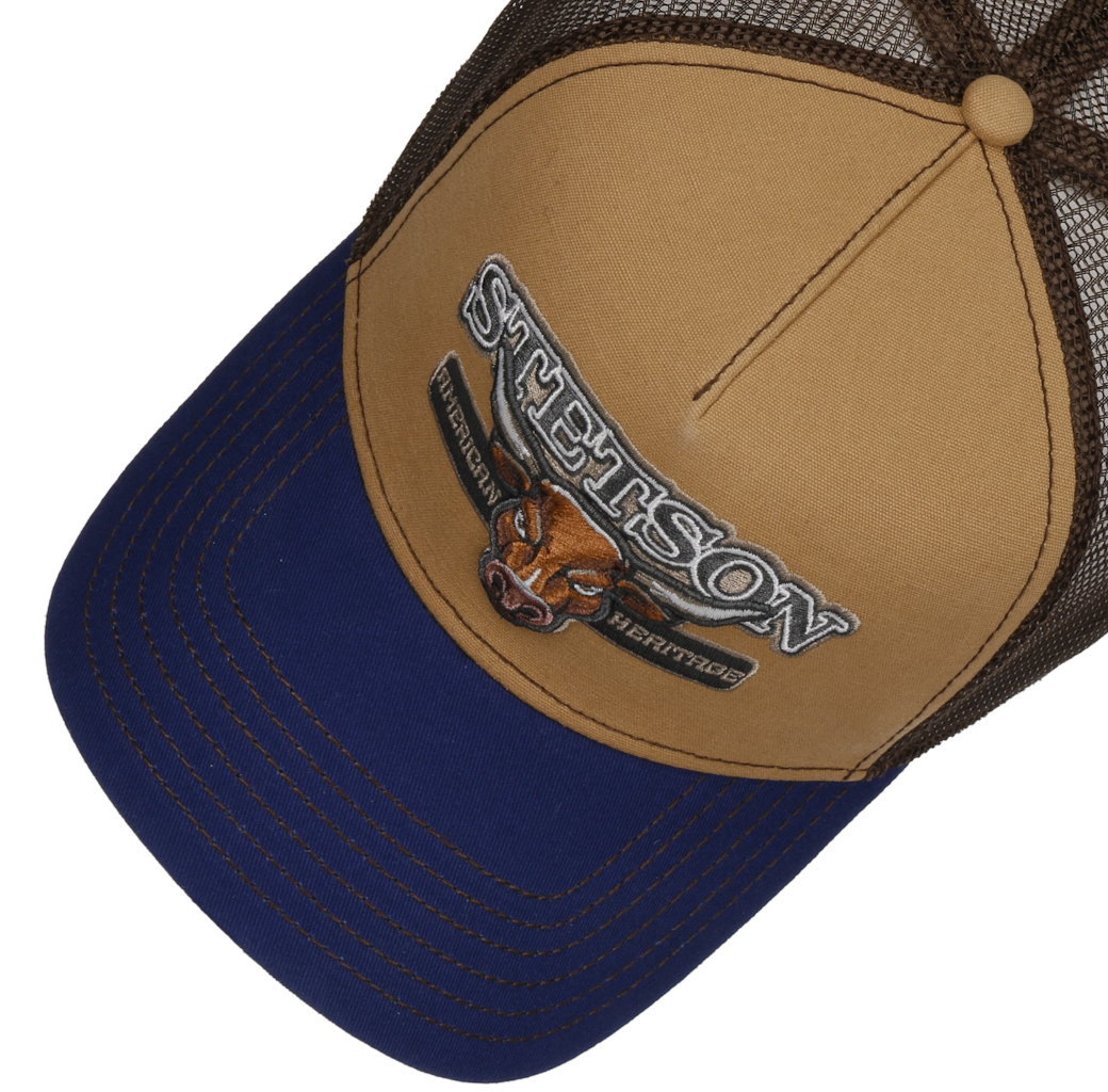 Stetson Casquette Pure Life Brown Navy