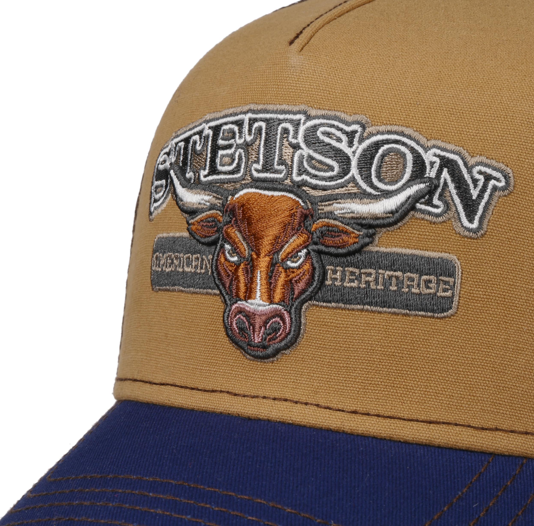 Stetson Casquette Pure Life Brown Navy