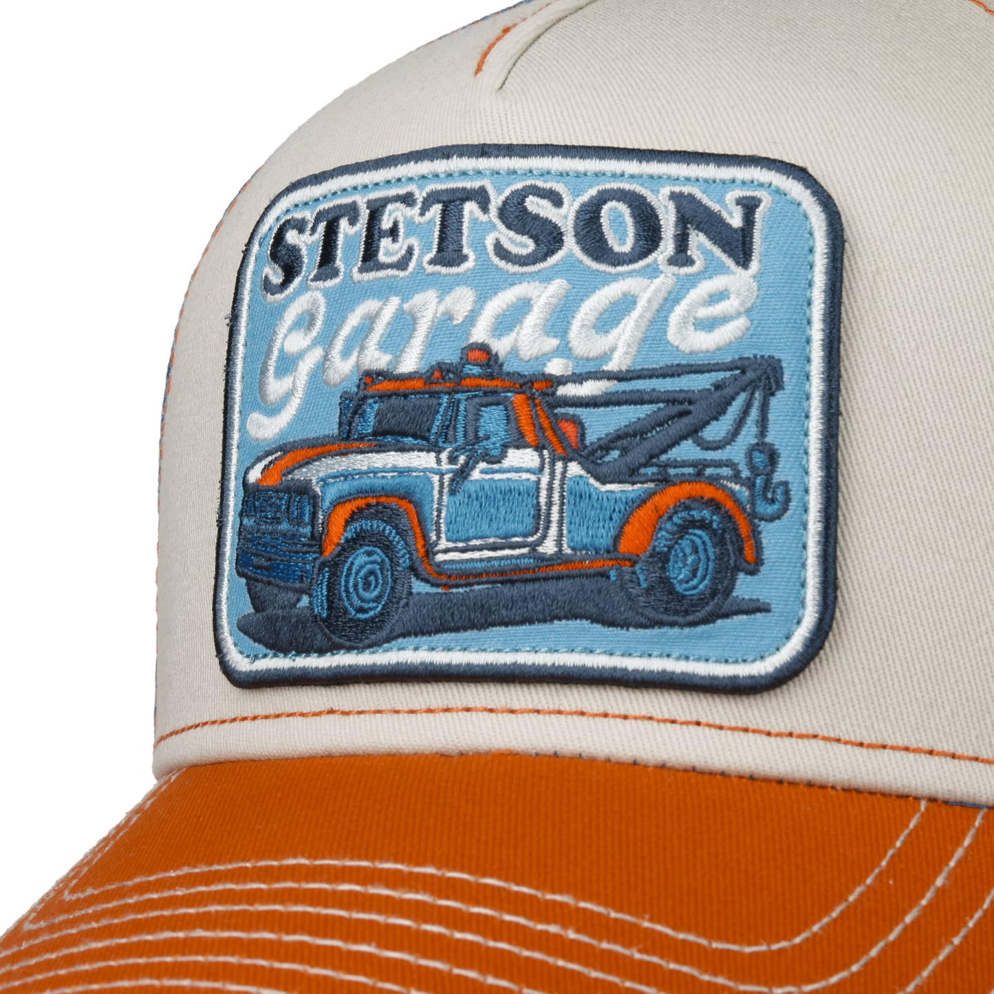 Stetson Casquette Towing Service Blue White