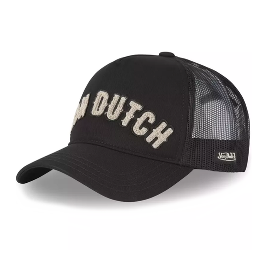 Von Dutch Casquette Trucker Noire avec Boucle