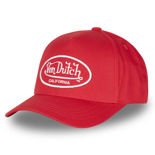 Von Dutch Casquette Baseball Rouge